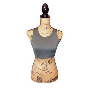 Women’s The North Face Hiking Lined Crop Tank Gray Size Medium